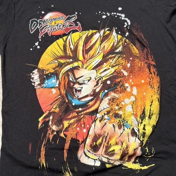 DragonBall Z Fighterz T Shirt size Small (Medium) Black Juniors - Picture 2 of 4